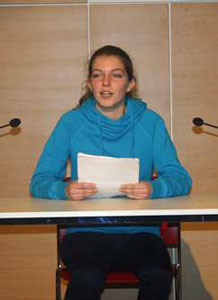 beim Vorlesen