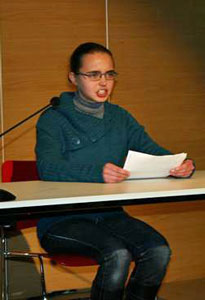 beim Vorlesen