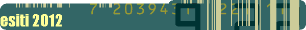 esiti 2012