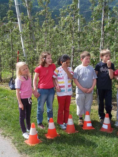 Hallo Auto an der GS Plaus
