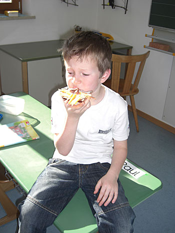 Beim Essen