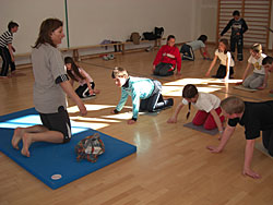 Rückenschule: Übungen