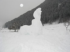 Schneefigur