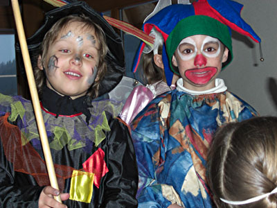 Hexe, Clown